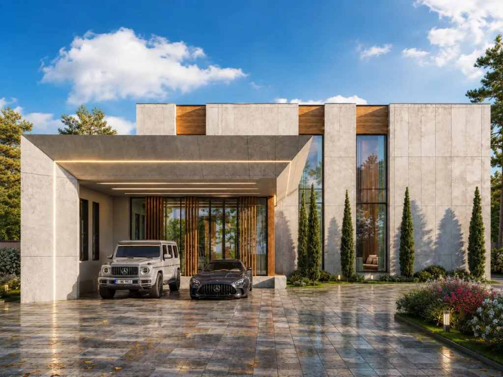 Вилла класса Бизнес+, 2 этажа — посёлок Бүркіт Тоғайы, PrivateHouse